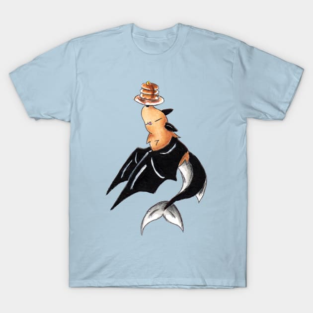 Pancake Batfish T-Shirt by KristenOKeefeArt